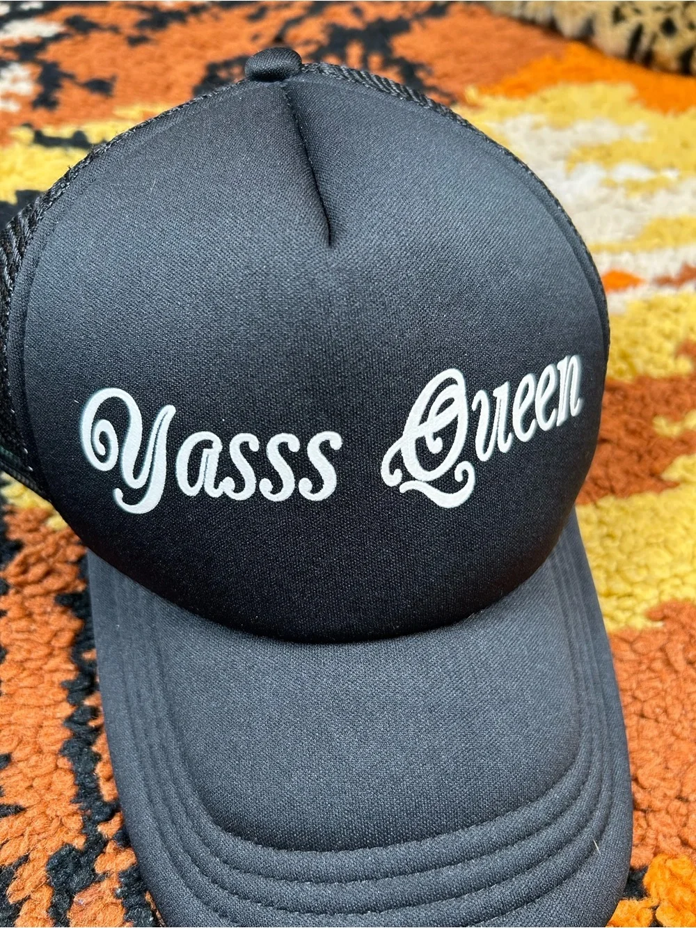 CHARLOTTE RUSSE, Yasss Queen trucker hat!!